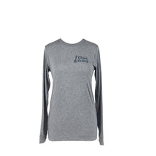 Load image into Gallery viewer, Check Yo Self 2.0 Long Sleeve Tee - Grey Triblend
