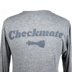 Check Yo Self 2.0 Long Sleeve Tee - Grey Triblend