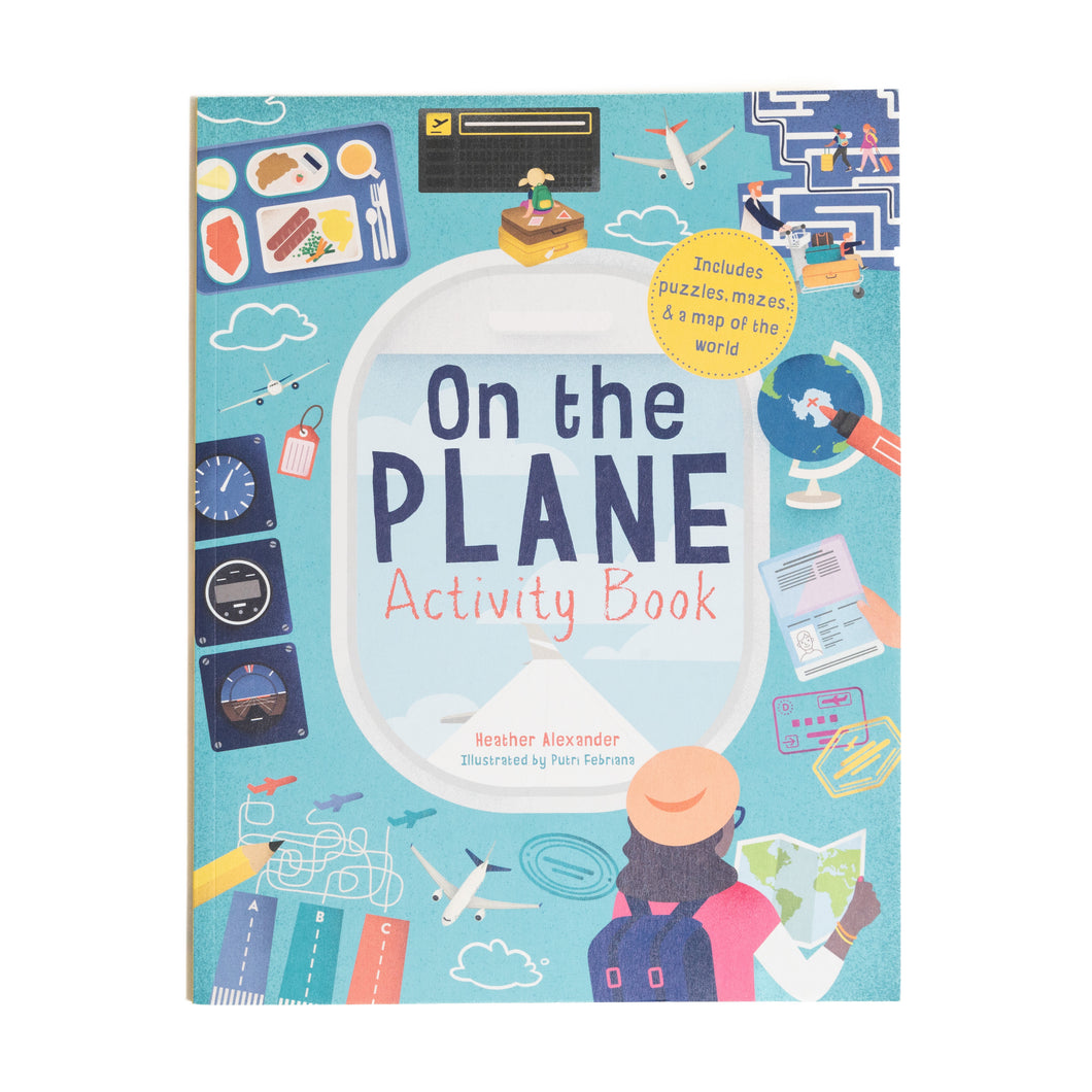 On The Plane Activity Book