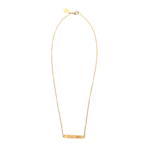 Initial Necklace - CHESS
