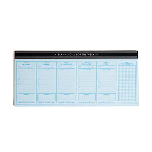 Planning is for the Week