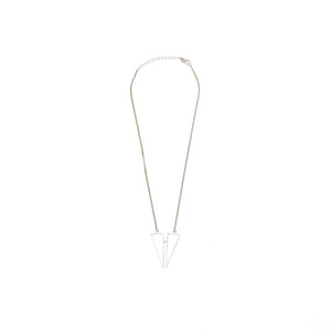 Double Triangle Delicate Necklace