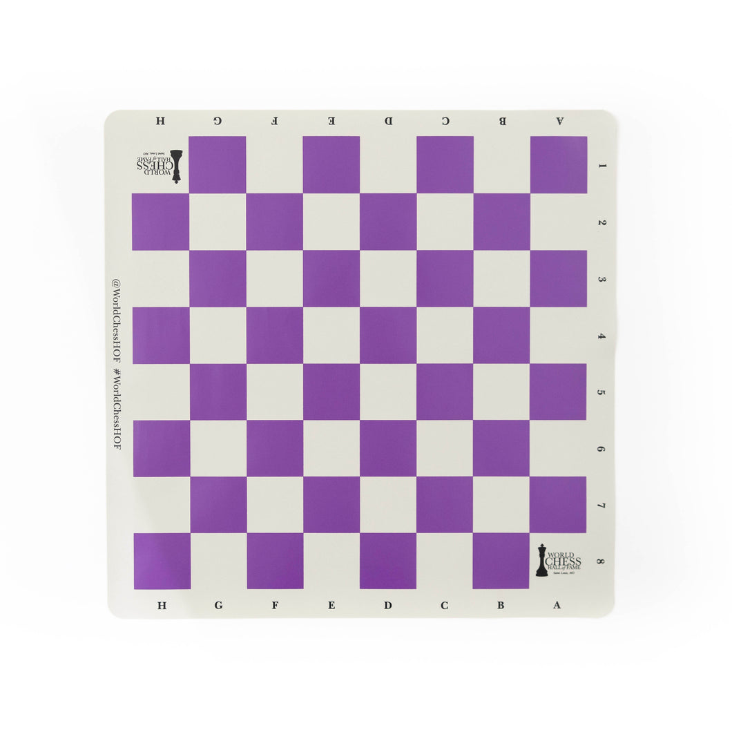 World Chess Hall of Fame Premium Vinyl Board