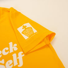 Load image into Gallery viewer, Check Yo Self Youth T-Shirt- Gold
