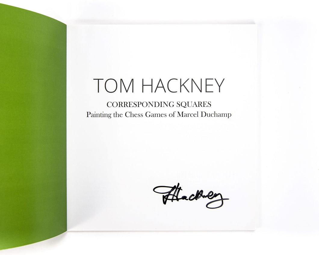 Autographed Tom Hackney Corresponding Squares Catalog