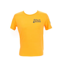 Load image into Gallery viewer, Check Yo Self 2.0 Tee - Neon Orange
