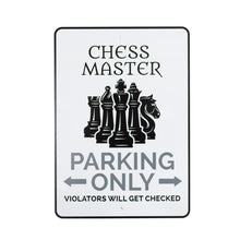 Load image into Gallery viewer, Chess Parking Signs
