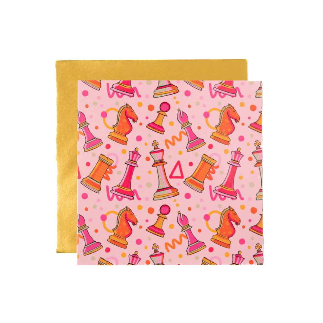 Chess Glossy Greeting Cards