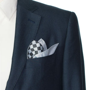 Falling Chessboard Pocket Squares