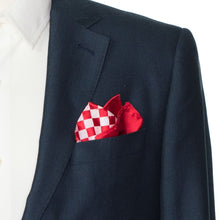 Load image into Gallery viewer, Falling Chessboard Pocket Squares
