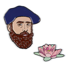 Load image into Gallery viewer, Pin 1 Monet
Pin 2 Waterlily 
