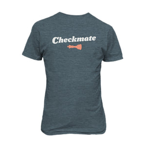 Check Yo Self 2.0 Tee - Navy Slub