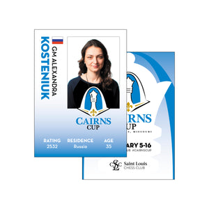 #2019 Cairns Cup Trading Cards