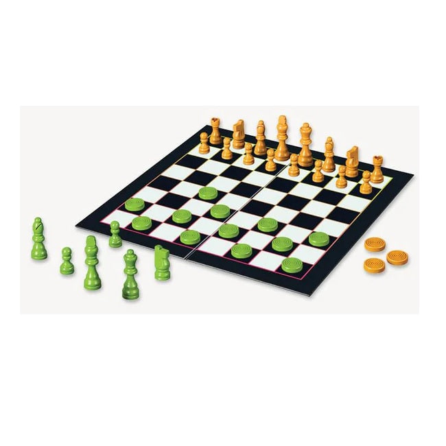Games Room Chess & Checkers Set – World Chess Hall of Fame