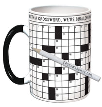 Load image into Gallery viewer, Crossword Puzzle Mug
