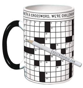 Crossword Puzzle Mug