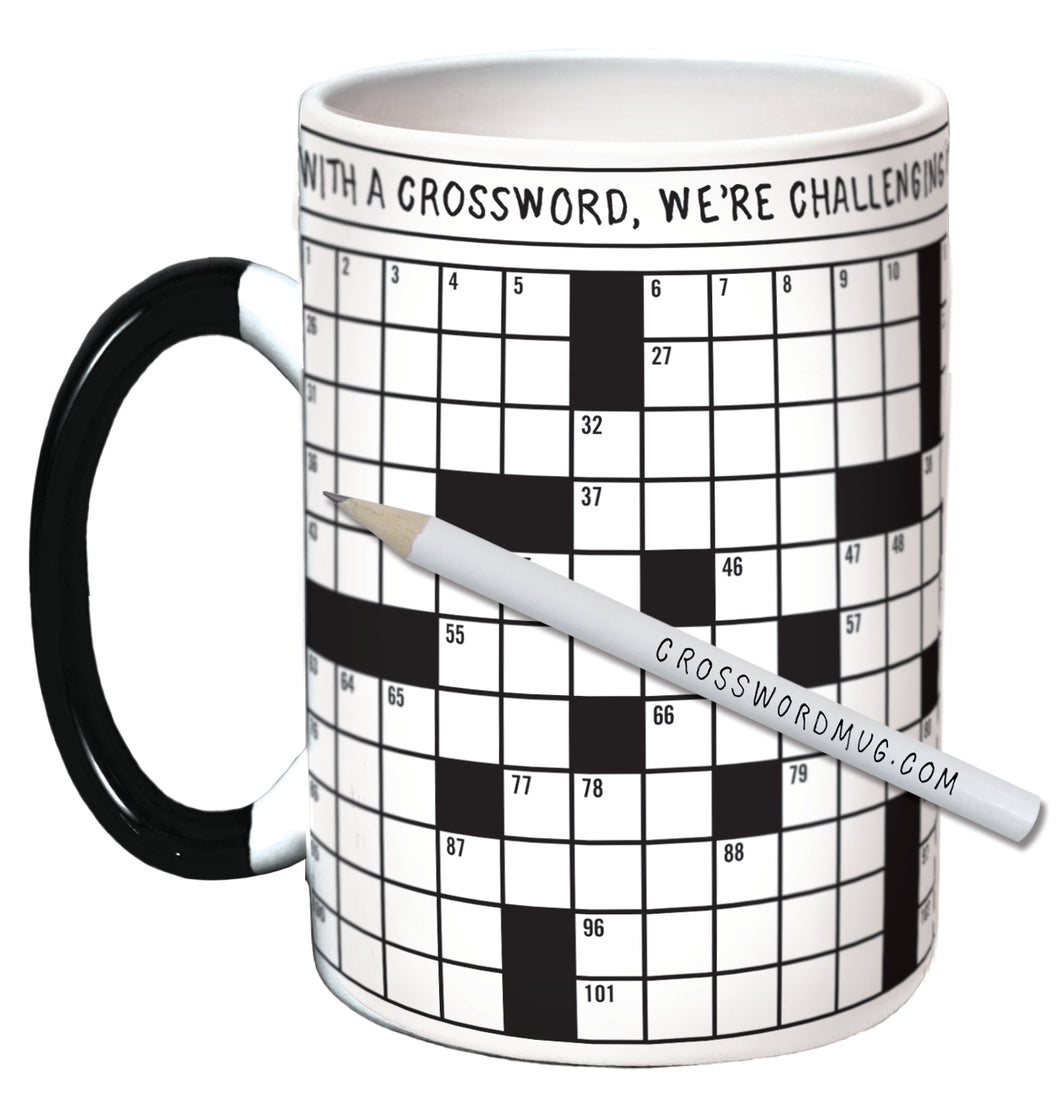 Crossword Puzzle Mug