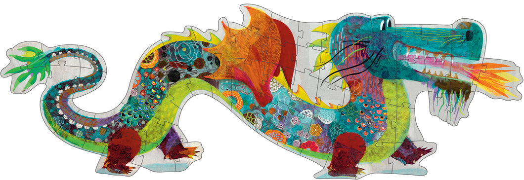Leon the Dragon Floor Puzzle