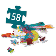 Load image into Gallery viewer, Leon the Dragon Floor Puzzle
