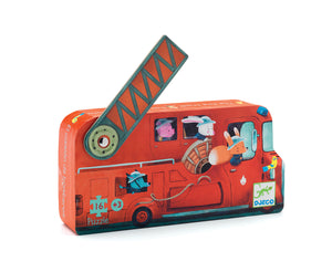 Fire Truck Mini Puzzle (16pcs)