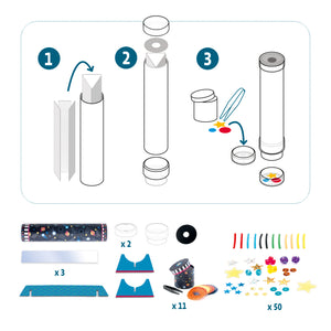DIY Space Kaleidoscope Kit