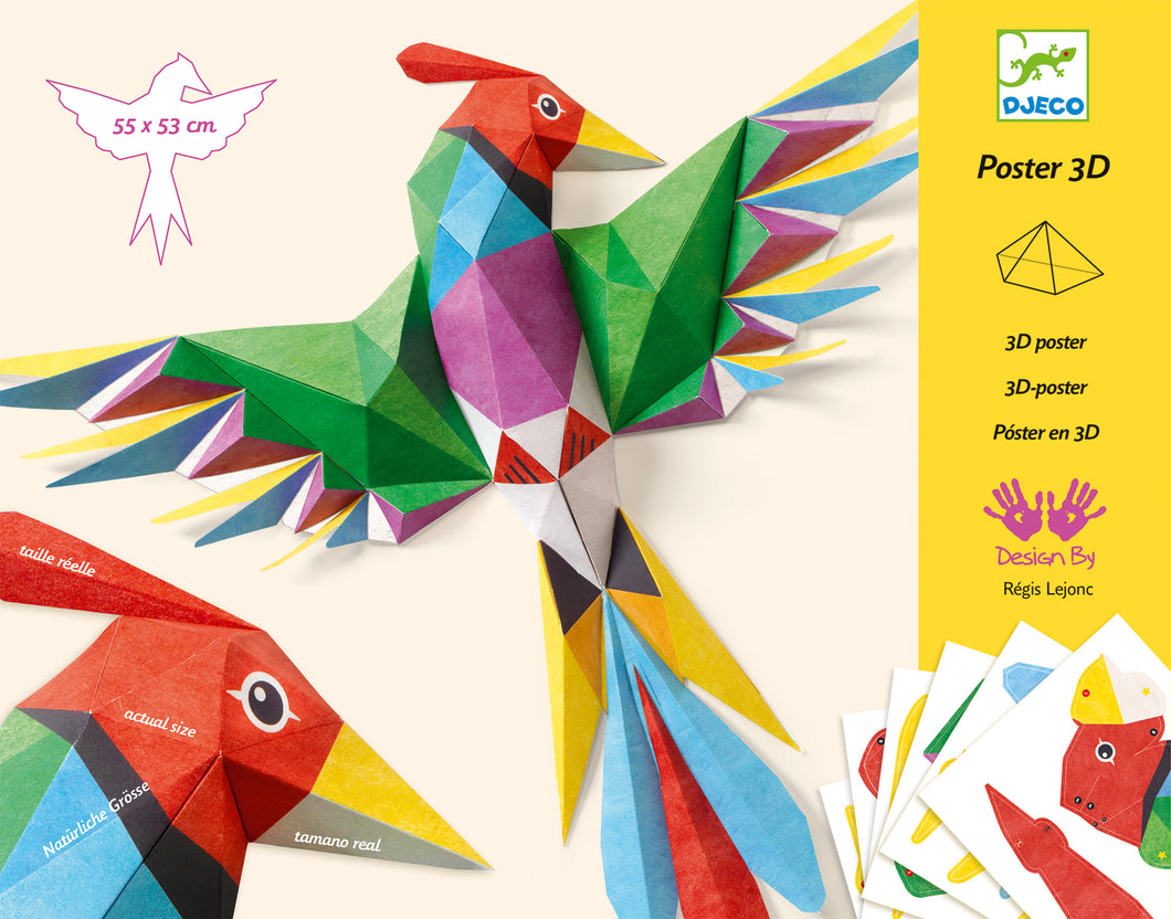 Paper Creation 3D Poster