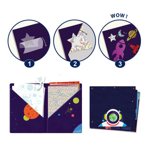 Cosmos Metallic Patch Transfer Set