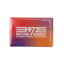 Load image into Gallery viewer, 1972 Fischer/Spassky Exhibit Magnet

