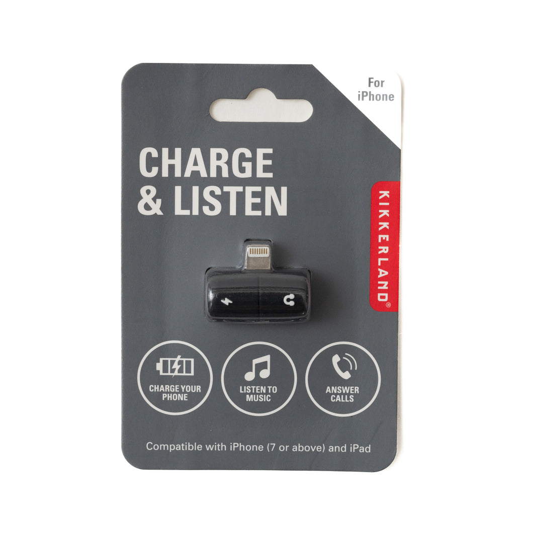 Charge and Listen