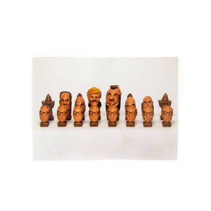 Power in Check Postcards - Watergate Chess Set