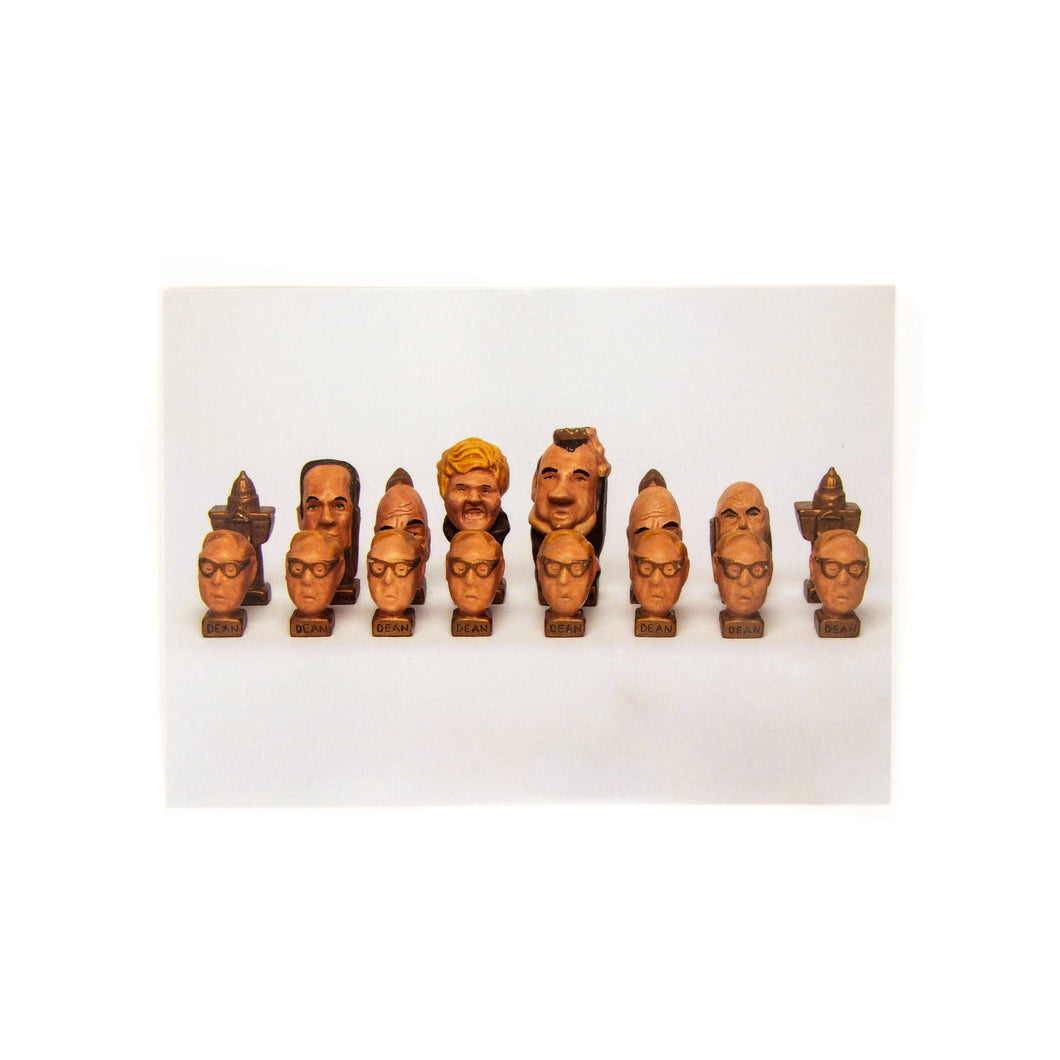 Power in Check Postcards - Watergate Chess Set