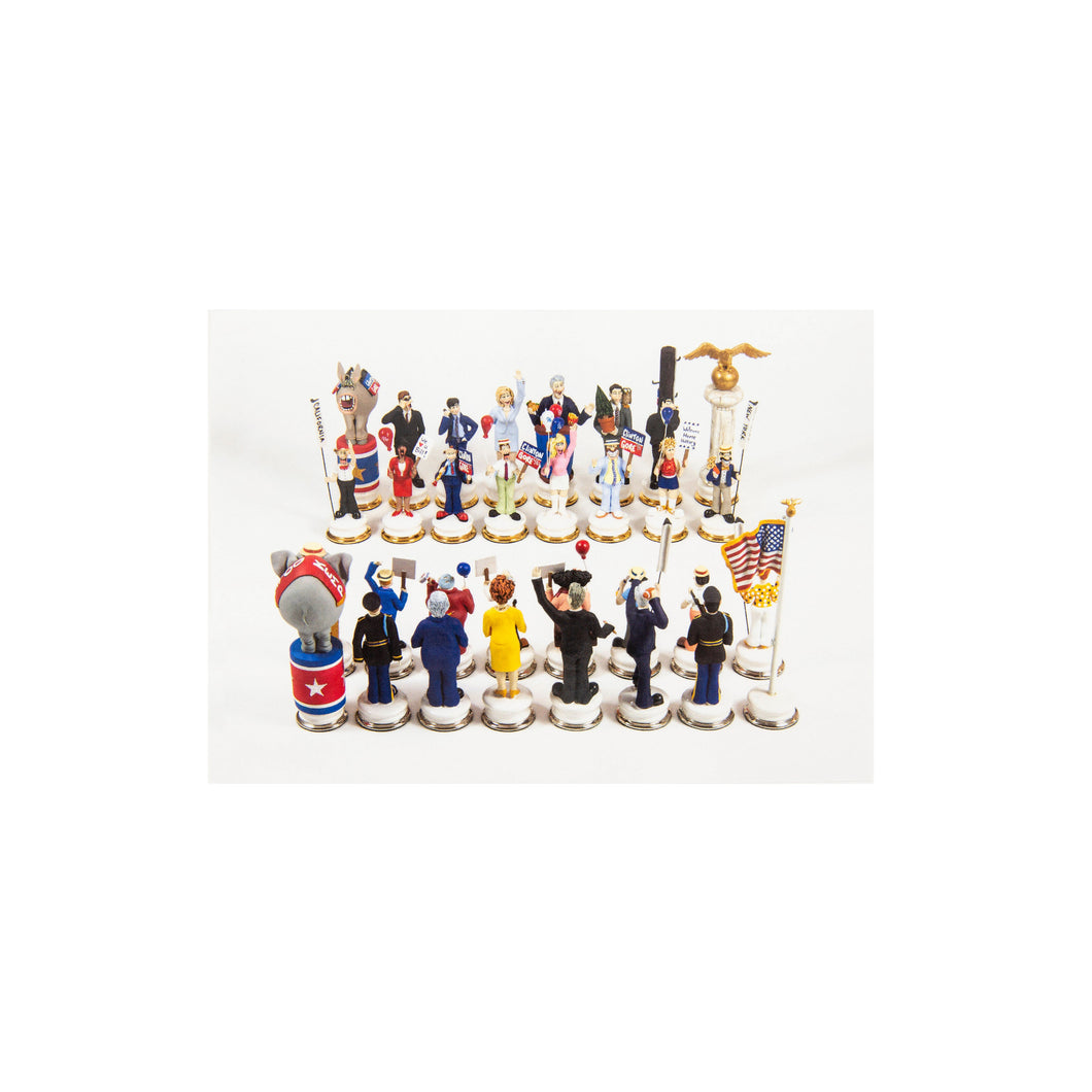 Power in Check Postcards - Bill Clinton vs. Bob Dole