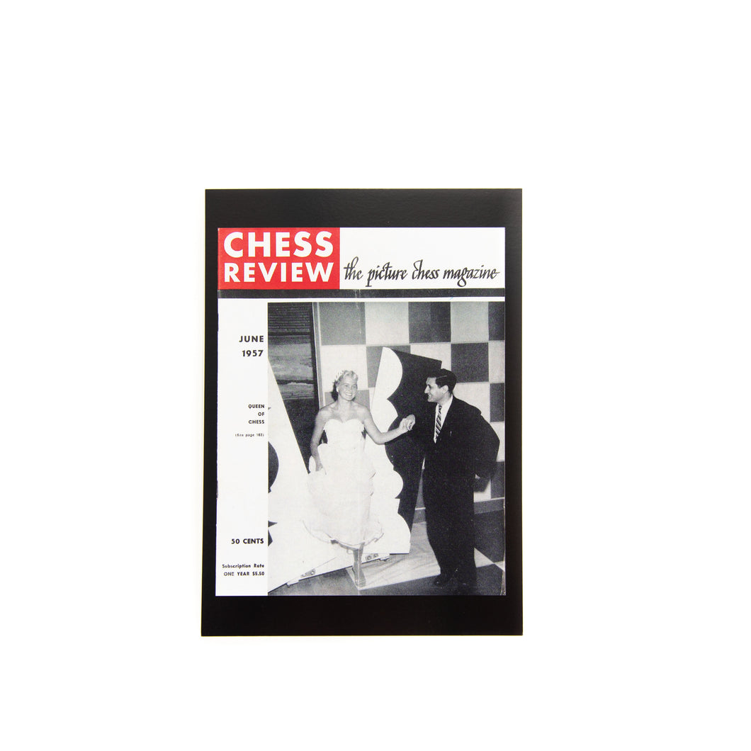 A Beautiful Game Postcards - Chess Review June 1957
