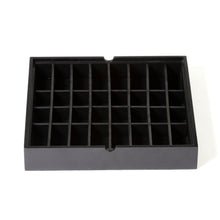 Load image into Gallery viewer, 3&quot; Black French Chess Set with Maple Storage Board
