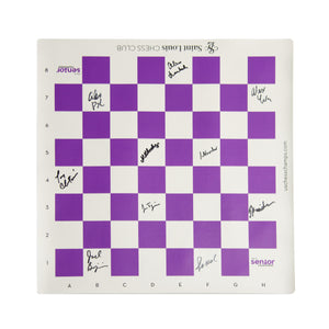 2021 US Senior Championship Roll-up Board [Autographed]