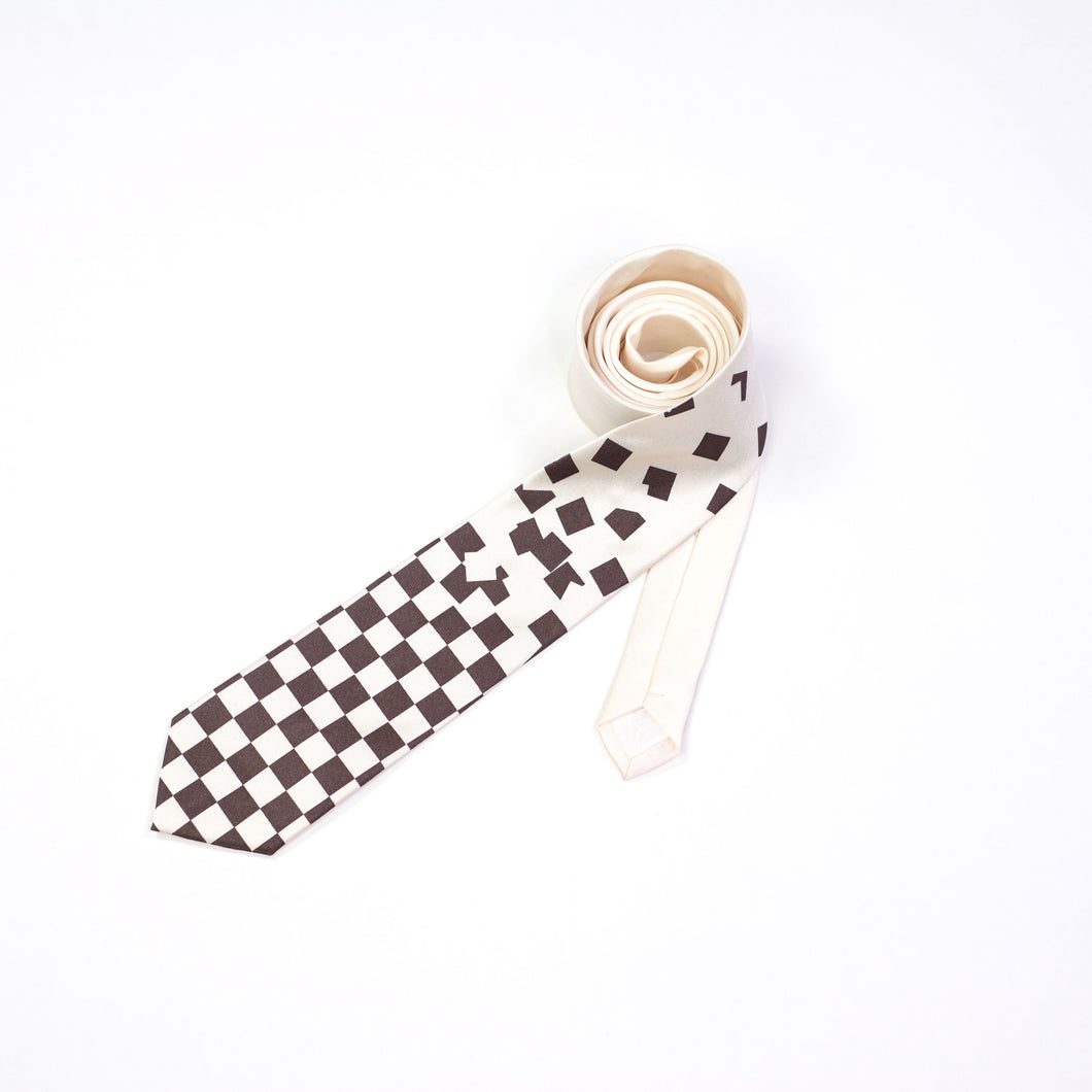 Falling Chessboard Neckties