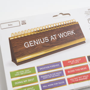 Daily Desk Plaque