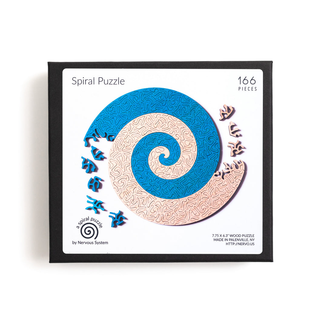 Wooden Spiral Puzzle