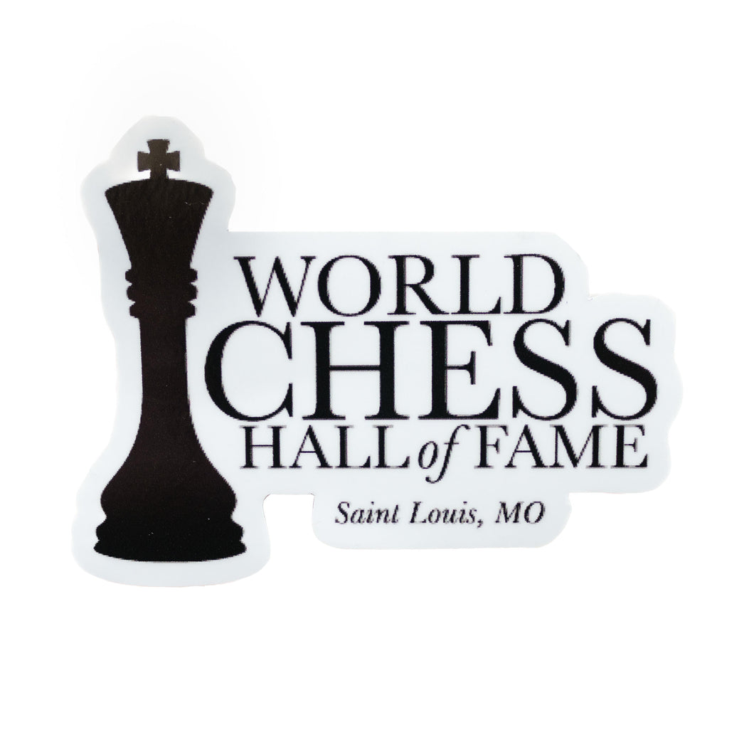 World Chess Hall of Fame Sticker