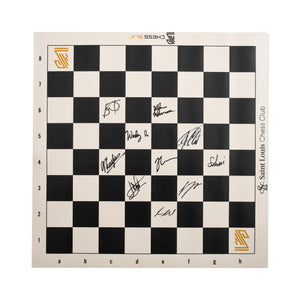 2021 Chess 9LX Vinyl Roll-up Board [Autographed]