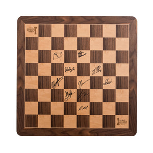 2021 Chess 9LX Wooden Board [Autographed]