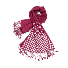 Load image into Gallery viewer, Falling Chessboard Scarves
