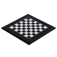 Load image into Gallery viewer, 3&quot; White &amp; Black Lacquered Chess Set
