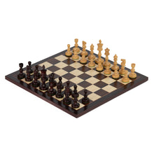 Load image into Gallery viewer, 4&quot; Dark Rosewood Chess Set
