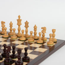 Load image into Gallery viewer, 4&quot; Dark Rosewood Chess Set
