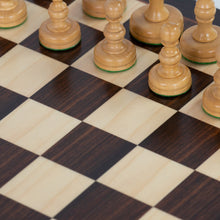 Load image into Gallery viewer, 4&quot; Dark Rosewood Chess Set
