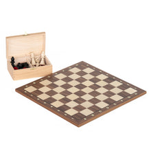 Load image into Gallery viewer, 3&quot; Blackwood Set on Walnut &amp; Maple Board
