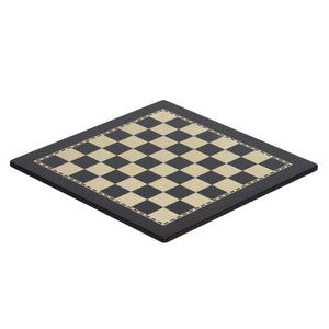 4" Double-Weighted Chess Set on Ebony Board