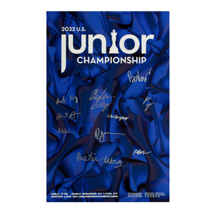 2022 US Junior Championship Poster [Autographed]