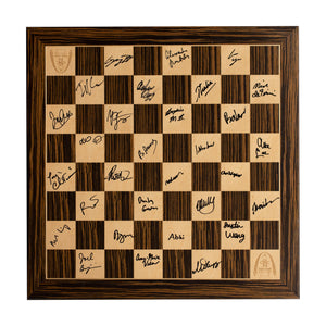 2022 Junior/Junior Girl/Senior Championship Wooden Board [Autographed by ALL PLAYERS]
